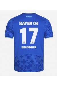 Bayer Leverkusen Eliesse Ben Seghir #17 Fotballdrakt Tredje Klær 2025-26 Korte ermer